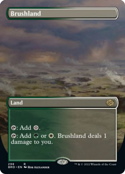 Brushland (Borderless) card art
