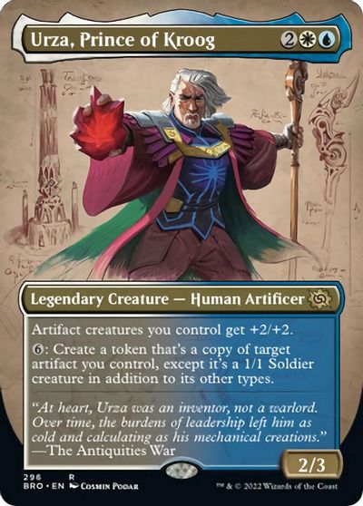 Urza, Prince of Kroog (Borderless) card art