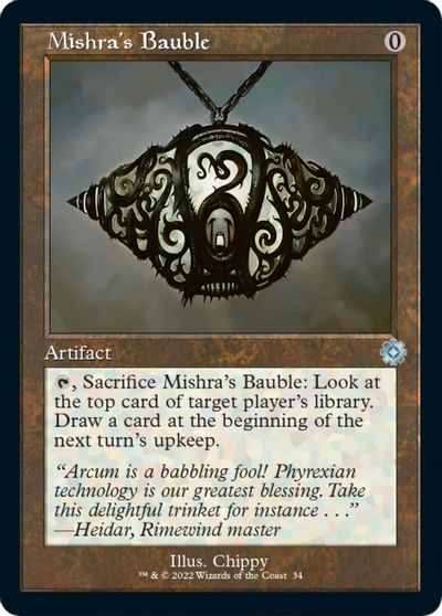 Mishra's Bauble card art