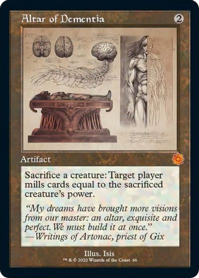 Altar of Dementia (Schematic) card art