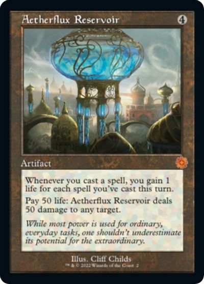 Aetherflux Reservoir card art