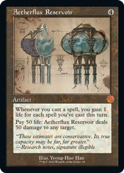 Aetherflux Reservoir (Schematic) card art