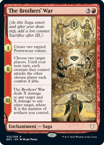 The Brothers' War card art