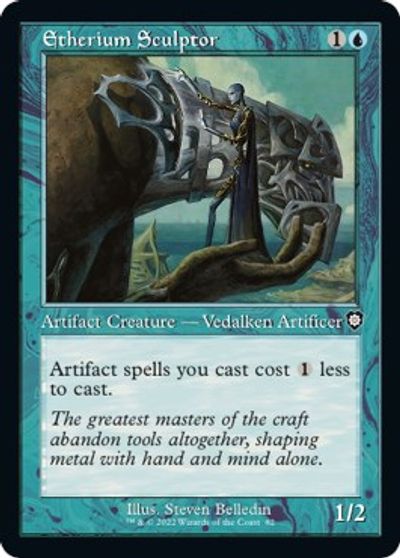 Etherium Sculptor (Retro Frame) card art