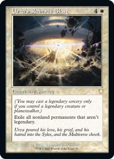 Urza's Ruinous Blast (Retro Frame) card art