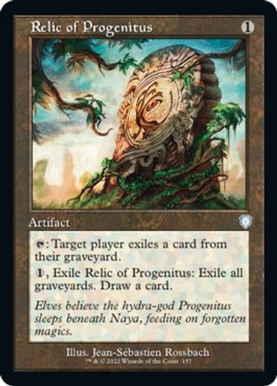 Relic of Progenitus (Retro Frame) card art