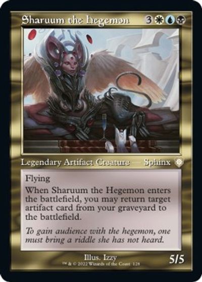 Sharuum the Hegemon (Retro Frame) card art