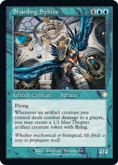 Sharding Sphinx (Retro Frame) card art