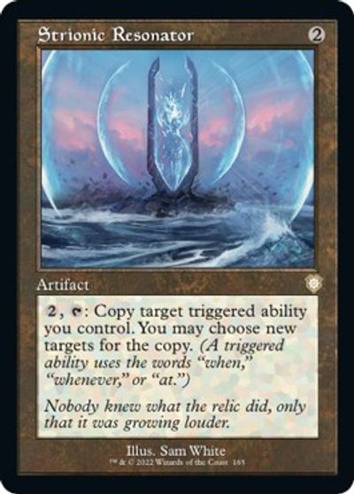Strionic Resonator (Retro Frame) card art
