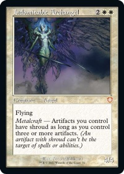 Indomitable Archangel (Retro Frame) card art