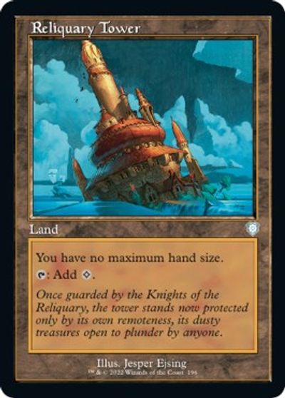 Reliquary Tower (Retro Frame) card art