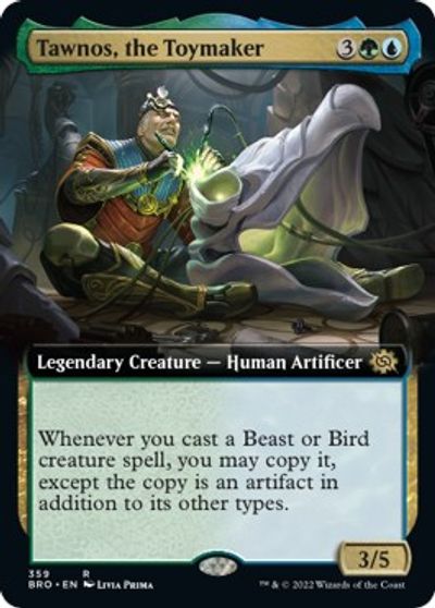 Tawnos, the Toymaker (Extended Art) card art