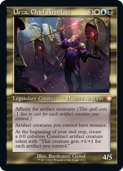 Urza, Chief Artificer (Retro Frame) card art