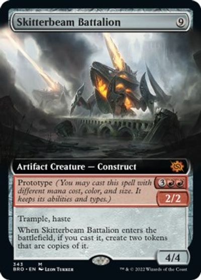 Skitterbeam Battalion (Extended Art) card art