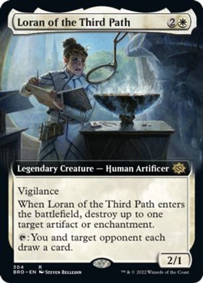 Loran of the Third Path (Extended Art) card art