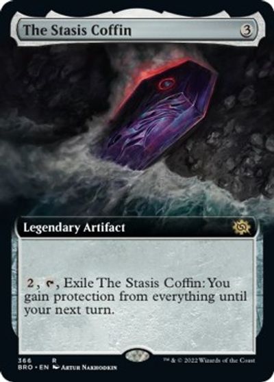 The Stasis Coffin (Extended Art) card art