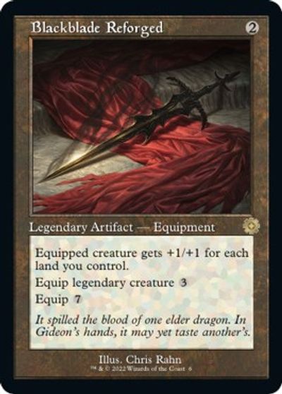 Blackblade Reforged card art