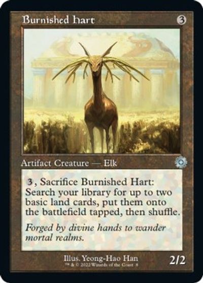 Burnished Hart card art