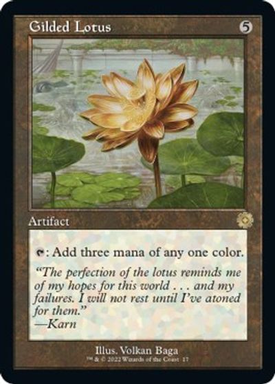Gilded Lotus card art