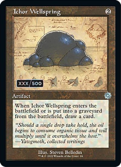 Ichor Wellspring (Schematic) (Serial Numbered) card art