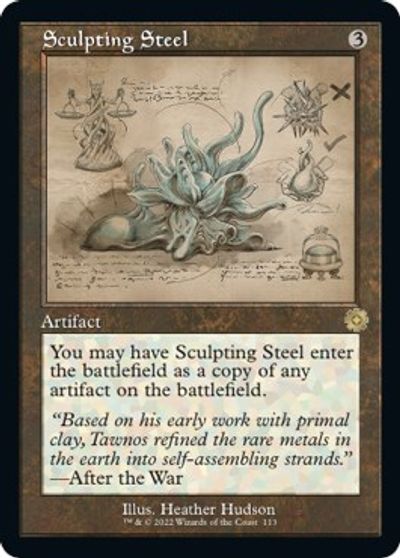 Sculpting Steel (Schematic) card art