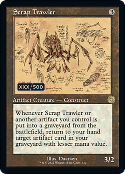 Scrap Trawler (Schematic) (Serial Numbered) card art