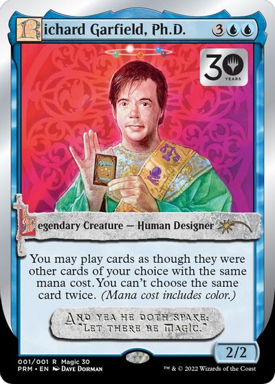 Richard Garfield, Ph.D. card art