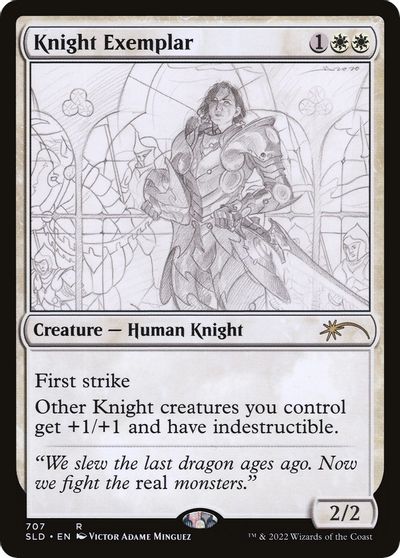 Knight Exemplar (707) card art
