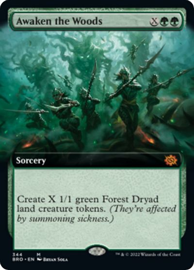 Awaken the Woods (Extended Art) card art