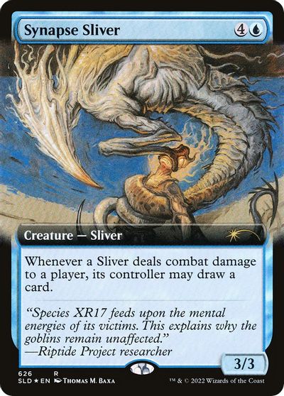 Synapse Sliver (Extended Art) card art