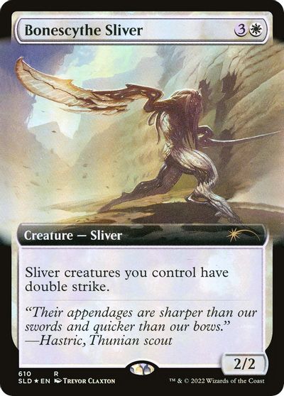 Bonescythe Sliver (Extended Art) card art