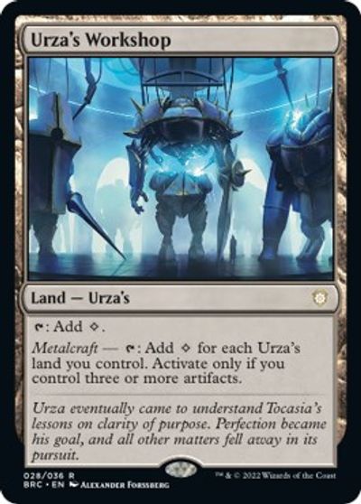 Urza's Workshop card art