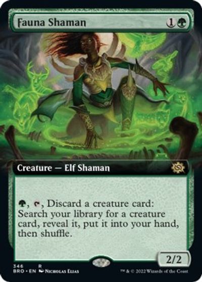 Fauna Shaman (Extended Art) card art