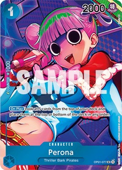 Perona (Box Topper) card art