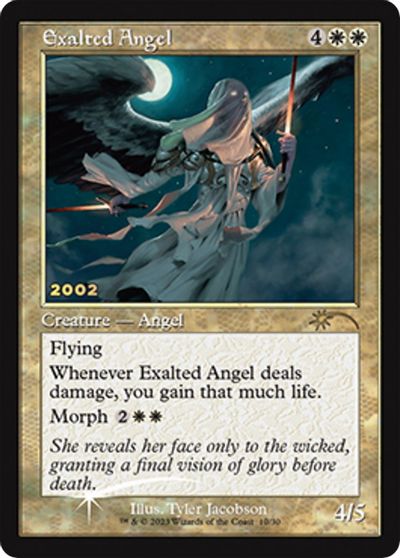 Exalted Angel card art