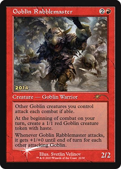 Goblin Rabblemaster card art