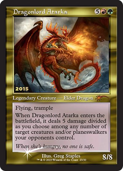 Dragonlord Atarka card art