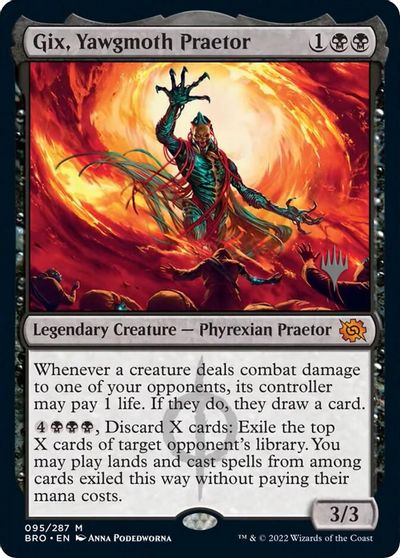 Gix, Yawgmoth Praetor card art