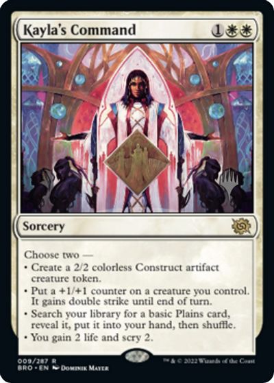 Kayla's Command card art