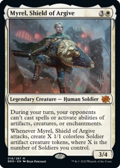 Myrel, Shield of Argive card art