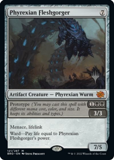 Phyrexian Fleshgorger card art