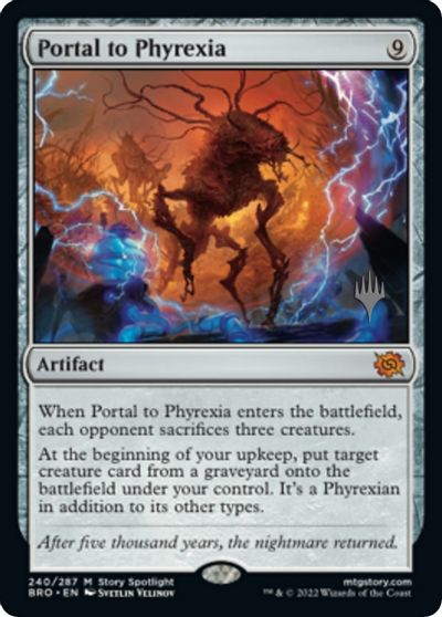 Portal to Phyrexia card art