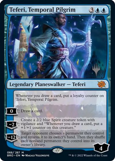 Teferi, Temporal Pilgrim card art