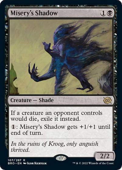 Misery's Shadow card art