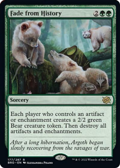 Fade from History card art