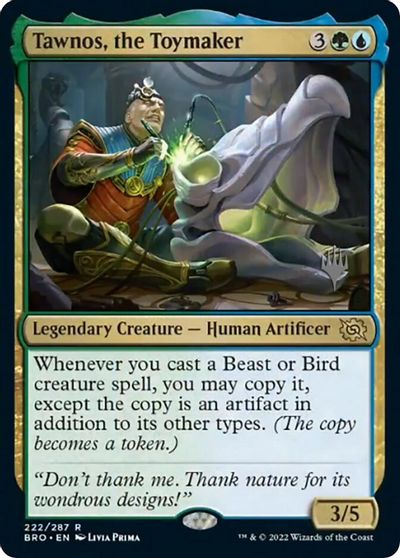 Tawnos, the Toymaker card art