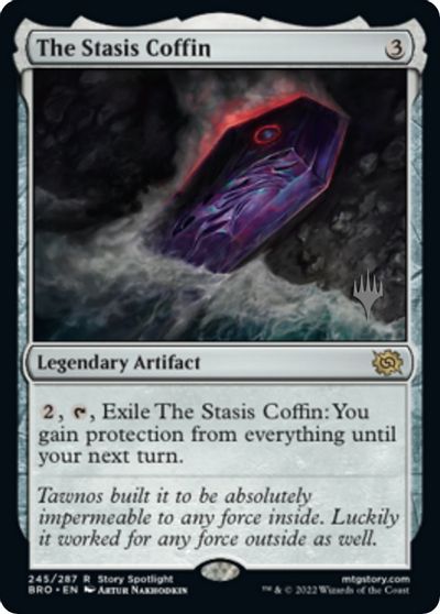 The Stasis Coffin card art