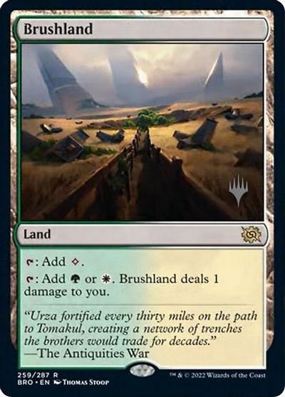Brushland card art