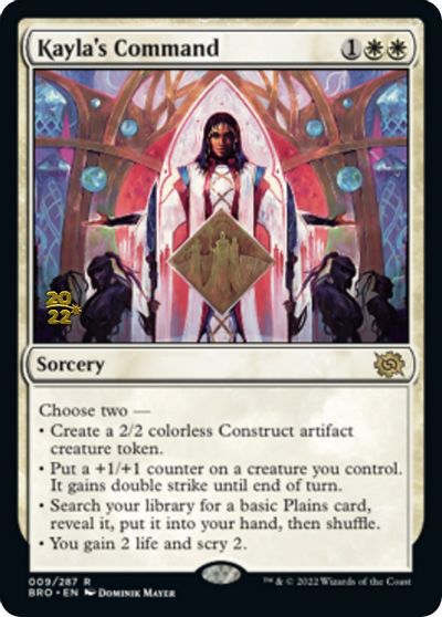 Kayla's Command card art