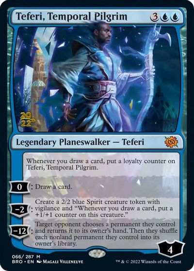 Teferi, Temporal Pilgrim card art